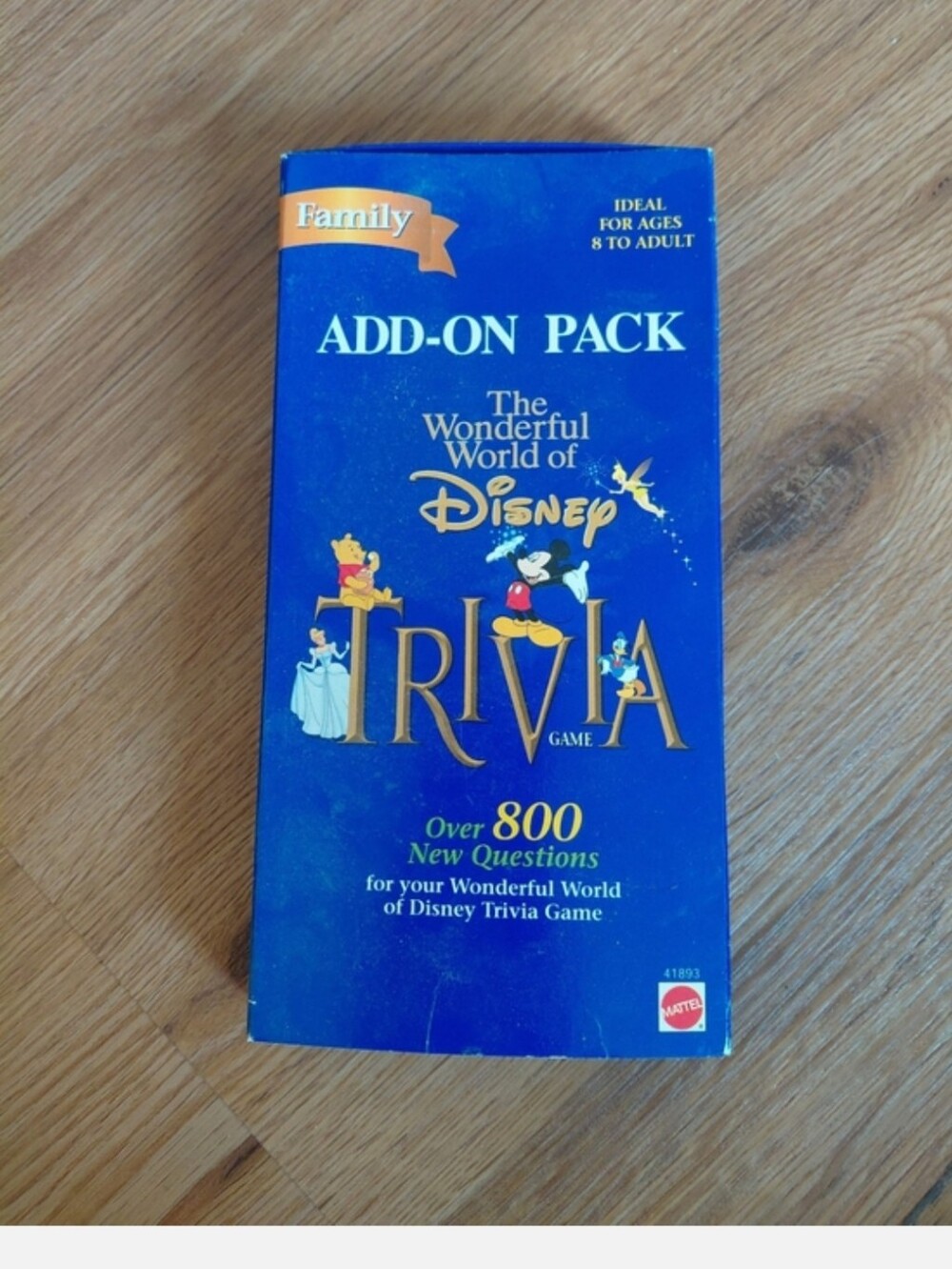 Disney Blue and Gold The Wonderful World of Disney Trivia Add-On Pack